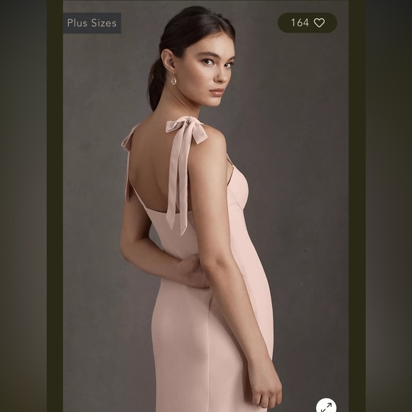 NWT BHLDN Antonia Georgette Dress - Picture 2 of 3